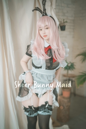 [DJAWA] BamBi - Sheer Bunny Maid [50P-451MB]
